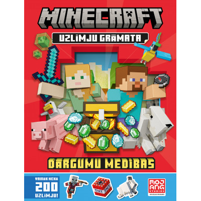 Minecraft. Dārgumu medības. Uzlīmju grāmata