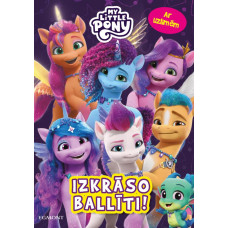 My Little Pony. Izkrāso ballīti! Ar uzlīmēm