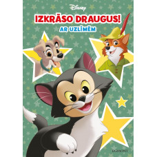 Disney. Izkrāso draugus! Ar uzlīmēm