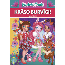 Enchantimals. Krāso burvīgi! Ar uzlīmēm