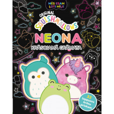 Squishmallows. Neona krāsojamā grāmata