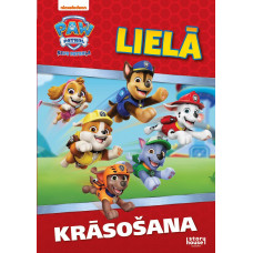 Paw Patrol. Lielā krāsošana