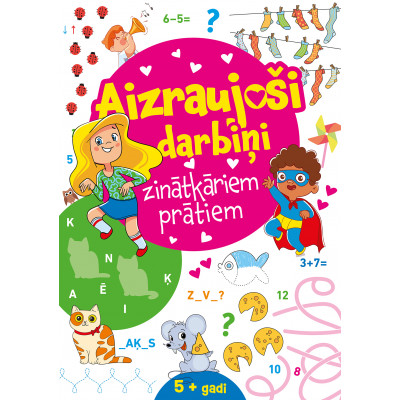 Aizraujoši darbiņu zinātkāriem prātiem. Rozā