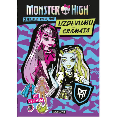 Monster High. Uzdevumu grāmata. Ar uzlīmēm Monster High. Uzdevumu grāmata. Ar uzlīmēm