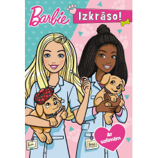 Barbie. Izkrāso! Ar uzlīmēm