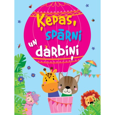 Ķepas, spārni un darbiņi. Rozā