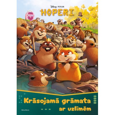 Hoperi. Krāsojamā grāmata ar uzlīmēm. Disney Pixar Hoperi. Krāsojamā grāmata ar uzlīmēm. Disney Pixar