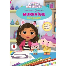 Gabby's Dollhouse. Murkastu ģimenes MURRVĪGIE uzdevumi