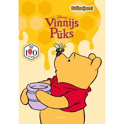 Vinnijs Pūks. Krāsojam!