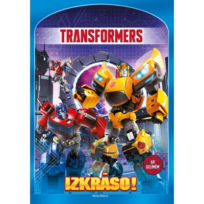 Transformers. Izkrāso! Ar uzlīmēm