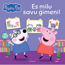 Peppa Pig. Es mīlu savu ģimeni