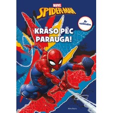 Spider - Man. Krāso pēc parauga! Ar uzlīmēm. Marvel