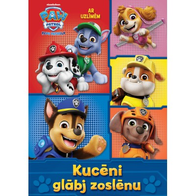 Paw Patrol. Kucēni glābj zoslēnu. Ar uzlīmēm