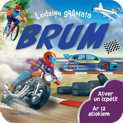 Lodziņu grāmata. Brum. Atver un izpēti! Ar 12 atlokiem