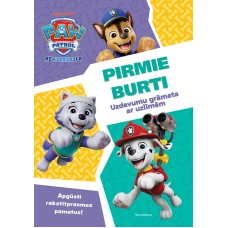 Paw Patrol. Pirmie burti. Uzdevumu grāmata ar uzlīmēm