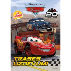 Vāģi. Trases uzdevumi. Ar uzlīmēm. Disney