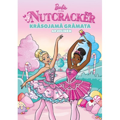Barbie in the Nutcracker. Krāsojamā grāmata ar uzlīmēm