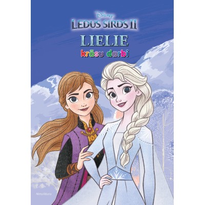 Ledus sirds2. Lielie krāsu darbi. Disney