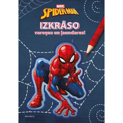 Spider-Man. Izkrāso varoņus un ļaundarus! Marvel Spider-Man. Izkrāso varoņus un ļaundarus! Marvel